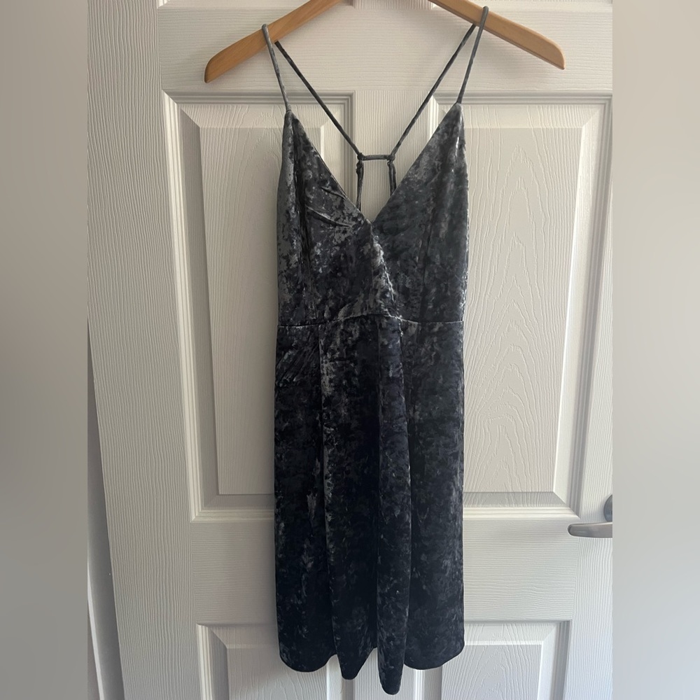 Lush Medium Zip Up Dress